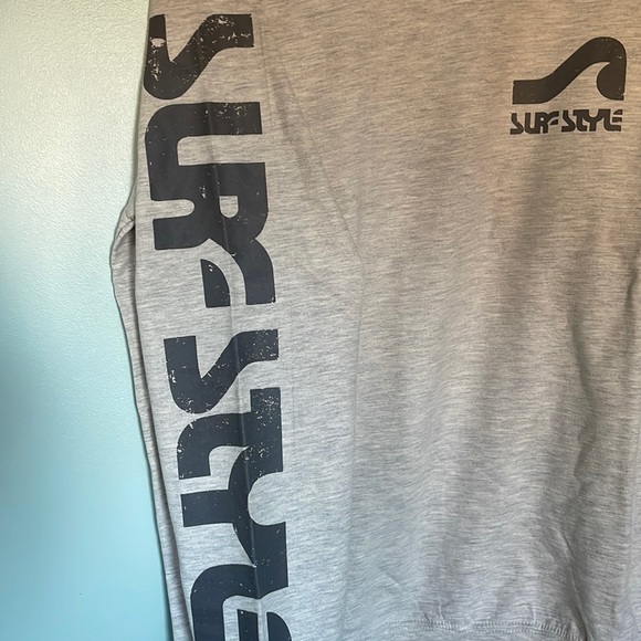 Surf Style Madeira Beach gray crew neck sweatshirt, XL - Picture 5 of 8